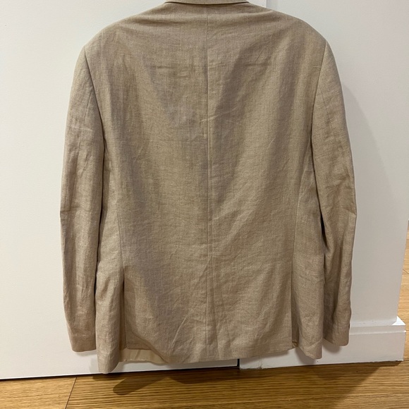 Nordstroms Men’s Shop Linen Jacket/Blazer - Picture 4 of 4